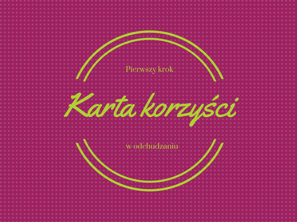 Karta korzyści Skuteczne odchudzanie