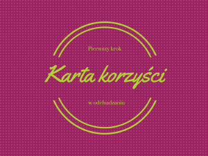 Karta korzyści Skuteczne odchudzanie