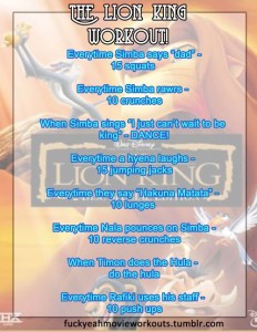 lion_king_workout_fitness_diy